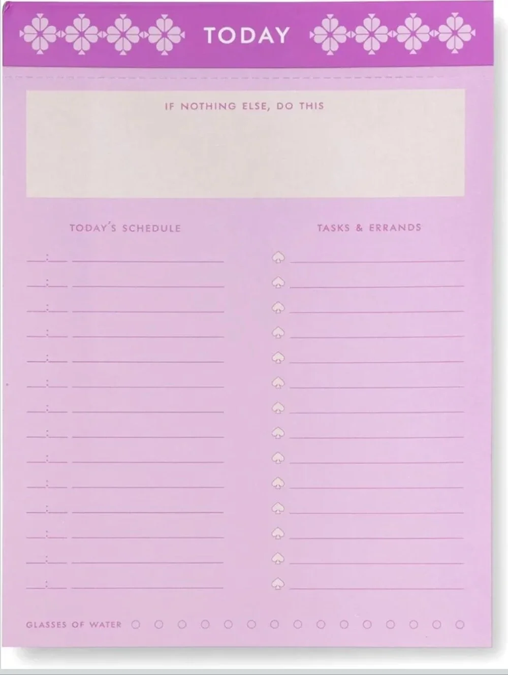 Kate Spade Pink Today To-Do List Pad *NEW - Picture 4 of 6